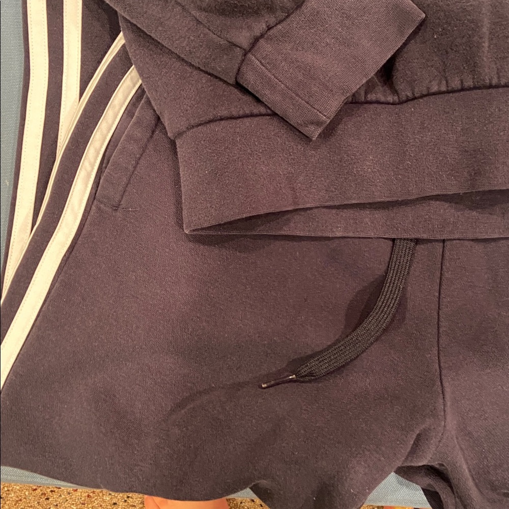 Adidas Men’s small Joggers with White Stripes - Picture 6 of 16